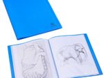 Exacompta Opak Sichtbuch DIN A4, 20 Hüllen hellblau, 1 St.