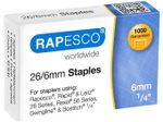 RAPESCO® Heftklammern 26/6, 1.000 St.