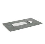 Zeller Schreibtischunterlage grau Kunstleder 70,0 x 40,0 cm, 1 St.