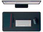 LEITZ Schreibtischunterlage anthrazit Leder 70,0 x 36,0 cm, 1 St.