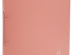 Exacompta Ringbuch Chromaline Pastell 4 cm, korallrot