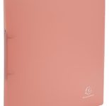 Exacompta Ringbuch Chromaline Pastell 4 cm, korallrot