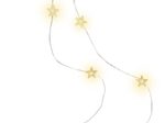 goobay 20er Sterne Lichterkette, transparent, 2,20 m