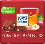 Ritter SPORT Rum Trauben Nuss Schokolade 100,0 g