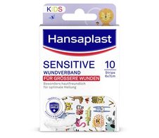 Hansaplast Wundverband Pflaster SENSITIVE KIDS bunt 10 St.