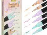 ONLINE® Pastell Lettering Acrylstifte-Set Mehrfarbig
