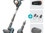 GARDENA AquaBrush Universal 04/18V P4A Ready-To-Use Set Akku-Terrassenreiniger-Set 18,0 V, mit 1 Akku