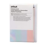 Cricut Klebekarten, Pastell-Musterset – R40, farbsortiert