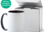 Cricut Abgeschrägter Keramiktassen-Rohling – Grau, 425 ml
