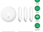 4smarts Standort-Finder SkyTag Duos 4er Set, weiß
