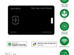 4smarts Standort-Finder SkyTag Card Duos ReCharge, schwarz