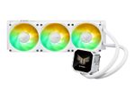 ASUS TUF Gaming LC III 360 ARGB LCD Prozessor-Flüssigkeitskühlsystem weiße Edition