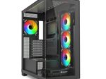 Sharkoon PC-Gehäuse Elite Shark CA500 Midi-Tower schwarz