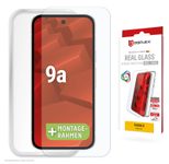 DISPLEX Panzerglas (10H) + Schutzhülle für Google Pixel 9a