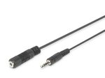 DIGITUS Audioverlängerungskabel, Stereo Mini-Klinkenstecker