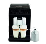 KRUPS EA891810 Evidence Kaffeevollautomaten mit Milchaufschäumer - schwarz