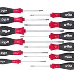 Wiha Schraubendreher-Set SoftFinish® gemischt 41002 12-teilig
