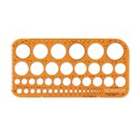 STANDARDGRAPH Zeichenschablone orange
