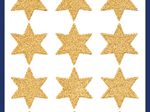 AVERY Zweckform Aufkleber Weihnachten, gold