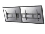 Neomounts NS-WMB200BLACK Menuboard zweifach Display Wandhalterung