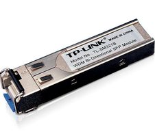 TP-Link TL-SM321B SFP (Mini-GBIC)-Transceiver-Modul GigE 1000Base-BX LC/UPC Einzelmodus bis zu 10 km