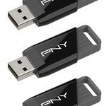 PNY Attaché X USB-Stick 3er-Set 128 GB