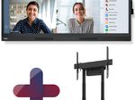 NEC MultiSync WD551 Windows Collaboration Display 138,8 cm 55 Zoll inkl. Neomounts BL55-875BL1 motorischer Standfuß