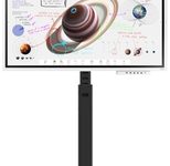 Samsung Flip Pro WM55B Flipchart 138,7 cm 55 Zoll inkl. Neomounts FL45S-825BL1 MOVE Up Standfüße & Tray CY-TF65BBC