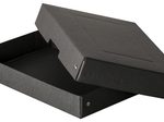 FALKEN PURE Aufbewahrungsbox 500 Blatt schwarz 18,0 x 25,0 x 4,0 cm, 1 St.