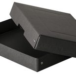 FALKEN PURE Aufbewahrungsbox 500 Blatt schwarz 18,0 x 25,0 x 4,0 cm, 1 St.