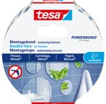 tesa doppelseitiges Klebeband Montageband 19,0 mm x 5,0 m