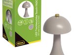 Idena LED Tischleuchte Fado grau