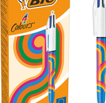 BIC® 4-Farben-Kugelschreiber 4 Colours, Schreibfarbe: farbsortiert