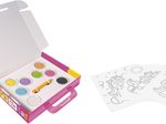 JOVI Kreativsets Play & Fun Sand Painting Kit Unicorns