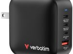 verbatim 100W USB-A, 3x USB-C Mini GaN Ladegerät, schwarz