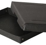 FALKEN PURE 190x130mm Aufbewahrungsbox 310 Blatt schwarz 14,0 x 20,0 x 2,5 cm, 1 St.