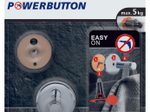 tesa Handtuchhaken Powerbutton Universal Small chrom