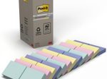 Post-it® Haftnotizen Recycling Notes, farbsortiert, 100 Blatt