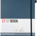 Sakura Notizbuch, kariert, 160 Seiten, DIN A4