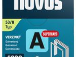 novus Tackerklammern Feindraht superhart 53/8