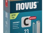novus Tackerklammern Schmalrücken superhart 4/23