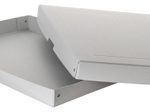 FALKEN PURE Aufbewahrungsbox 500 Blatt weiß 32,0 x 44,0 x 4,0 cm, 1 St.
