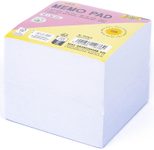 folia Notizzettel WHITE weiß 9,0 x 9,0 cm, 700 Blatt