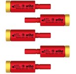 Wiha Schraubenausdreher-Set easyTorque Adapter electric 0,8-4,0 Nm 41479 5-tlg.