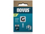 novus Tackerklammern Flachdraht 11/8