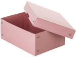 FALKEN PURE Aufbewahrungsbox 1250 Blatt pastellrosa 18,0 x 25,0 x 10,0 cm, 1 St.