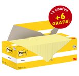 Post-it® Haftnotizen gelb, 100 Blatt pro Block