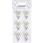artoz Sticker Blumen 3D
