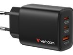 verbatim 65W USB-A, 2x USB-C Ladegerät, schwarz