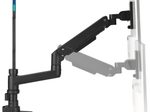 Kensington Monitor-Halterung SmartFit™ Premium Heavy Duty K58273WW schwarz für 1 Monitor, Tischklemme